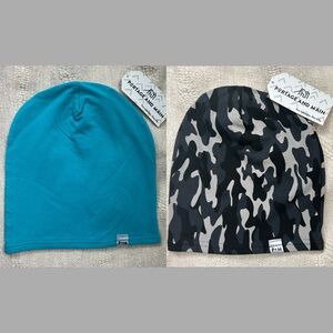 2 NEW Youth Small Shop Beanies